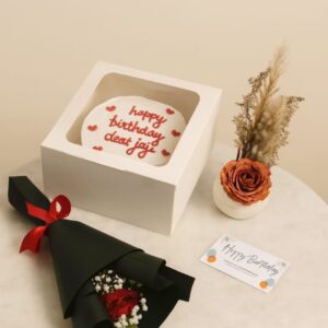 Home Birthday gift , birthday cake combo set